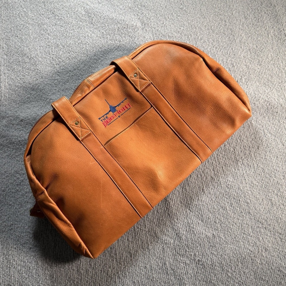Winston Collection Leather Country Club Duffel Bag Colombian Leather Golf